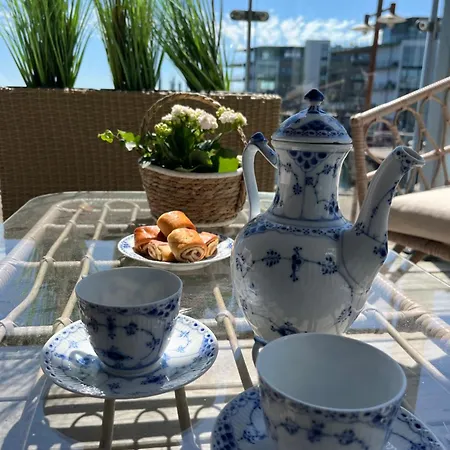 Penthouselejlighed Med Fuld Havudsigt Appartement Nyborg